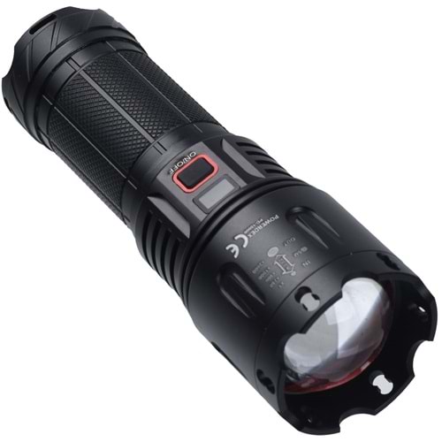 POWERDEX 70W Su Geçrmez Şarjlı Profesyonel Fener PD-15000