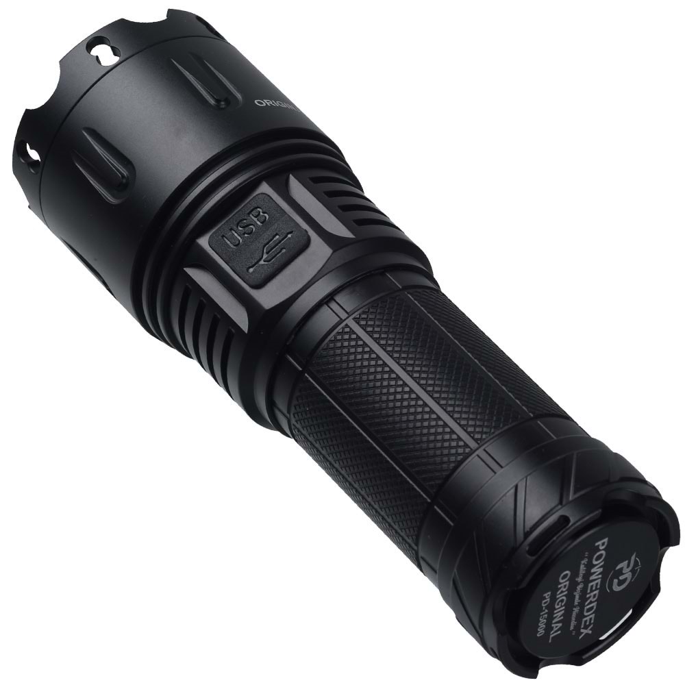 POWERDEX 70W Su Geçrmez Şarjlı Profesyonel Fener PD-15000