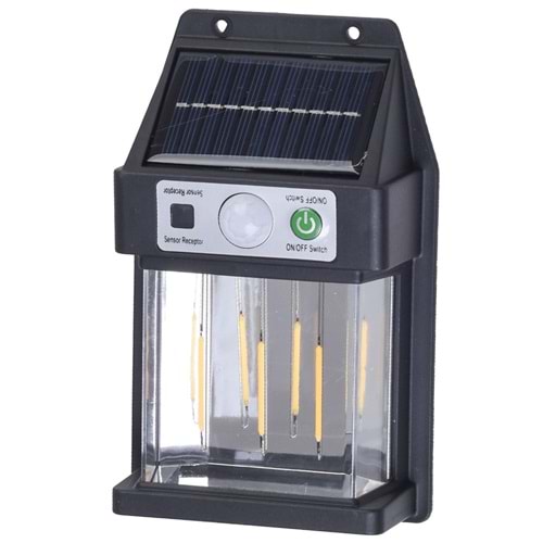 POWERDEX 2W Solar Şarjlı Duvar Lambası PD-472