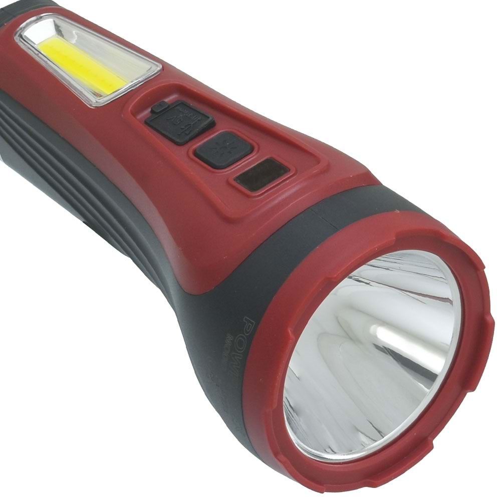 POWERDEX 10W USB Şarjlı El Feneri PD-7272