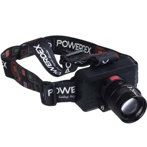 POWERDEX 12W Şarjlı Kafa Lambası PD-7772