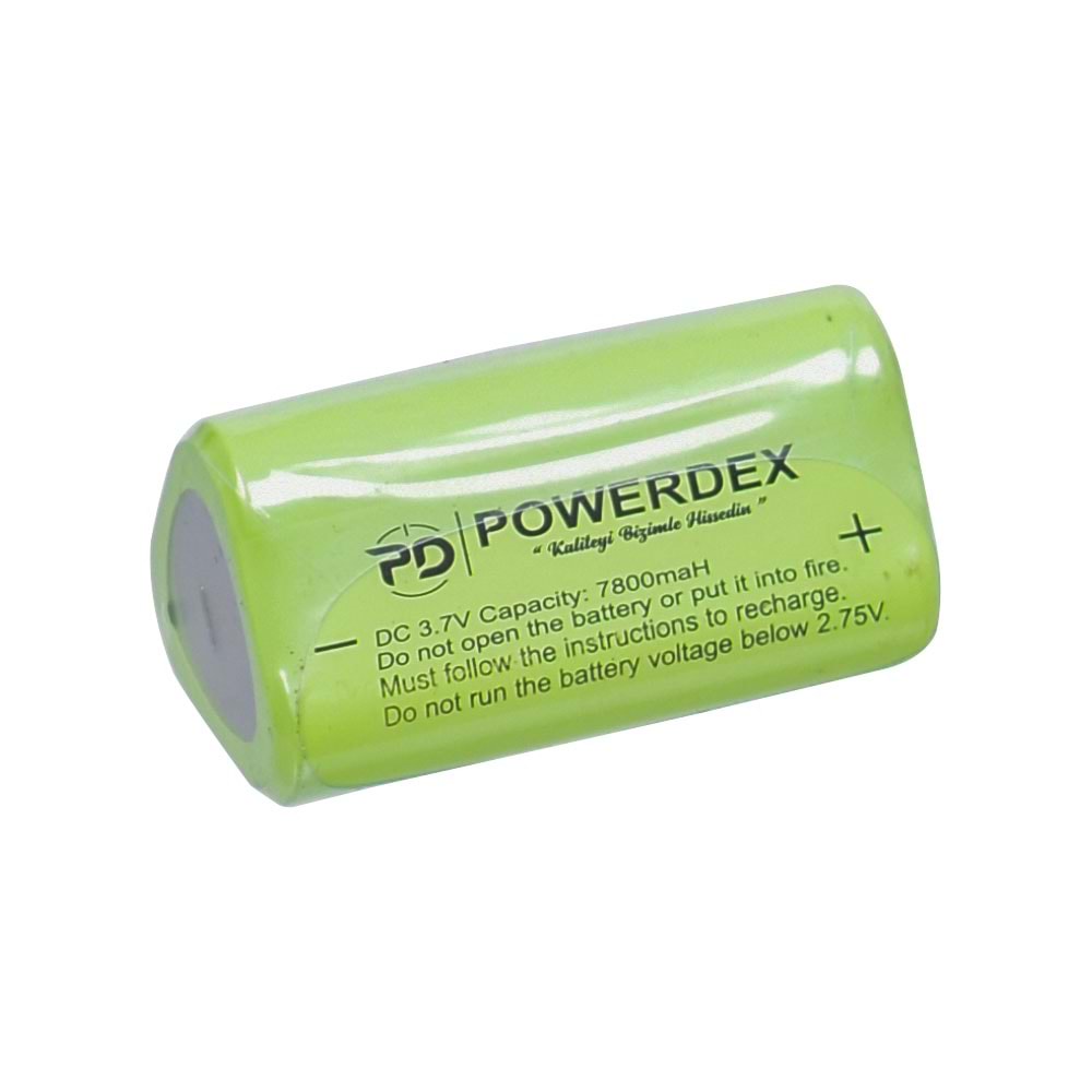 POWERDEX 7800 Mah 3,7V Şarjlı Pil PD-7800 Pil