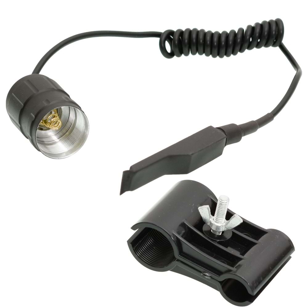 POWERDEX 10W Şarjlı Profesyonel Avcı Tüfek Feneri PD-8200