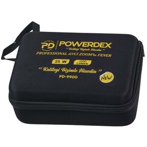 POWERDEX 25W Şarjlı Profesyonel Avcı Feneri PD-9900