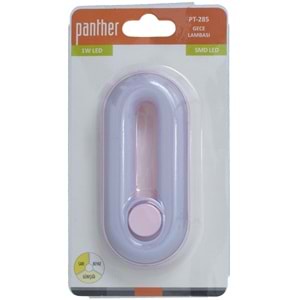 PANTHER 1W SMD Led 3 Işık Modu Gece Lambası PT-285