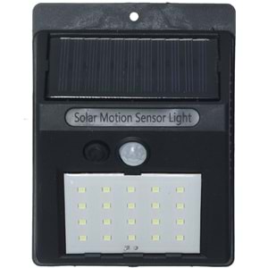 PANTHER 20 Ledli Solar Şarjlı Duvar Lambası PT-2920