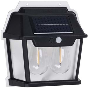 PANTHER 2 Lambalı Solar Ledli Duvar Lambası PT-2992
