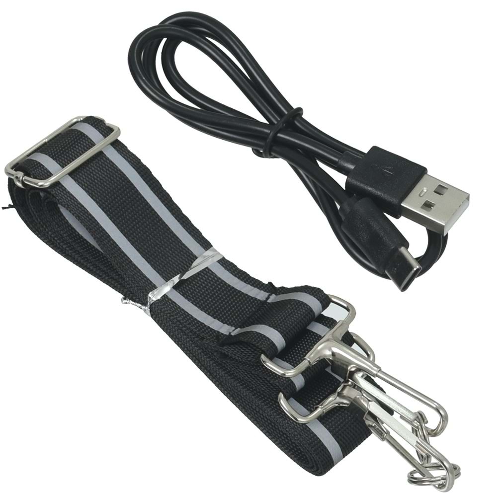 PANTHER Usb Şarjlı El Feneri PT-4122