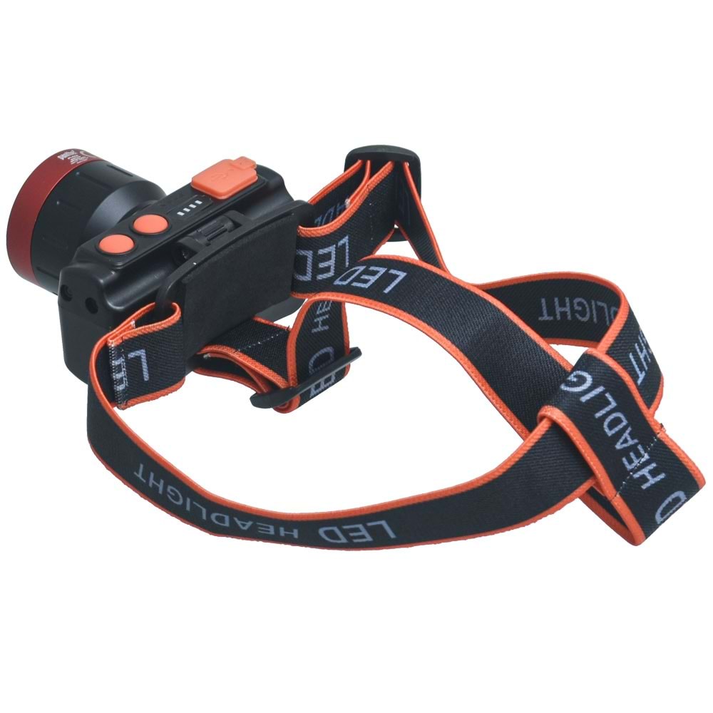 PANTHER Usb Şarjlı Kafa Lambası PT-5224