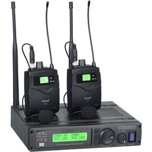 ROOF Uhf 2 Yaka Digital Telsiz Mikrofon R-1200YY
