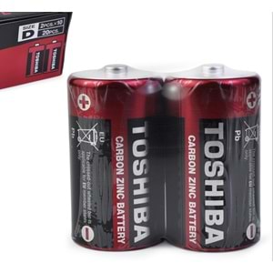 TOSHIBA D Boy (Büyük) Pil R20SL