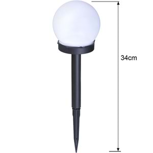 RANCHI Sensörlü Bahçe Lambası (Sl-10591) RC-1004