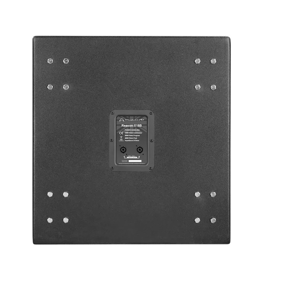 WHARFEDALE 18” Siyah Pasif Subwoofer Max. Çıkış Gücü: 4000 Watt REASON X18B
