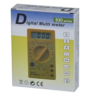 RMZ Dijital Ölçü Aleti (Multimetre) RMZ-830 D