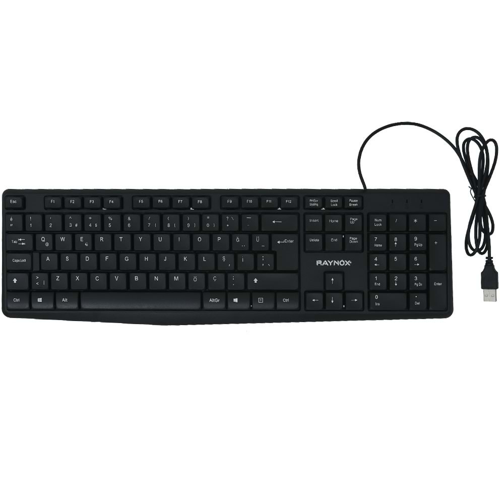 RAYNOX Kablolu Klavye Mause Set RX-KM101