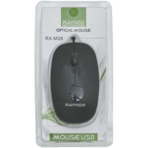 RAYNOX 800 DPI USB Kablolu Optik Mouse RX-M26