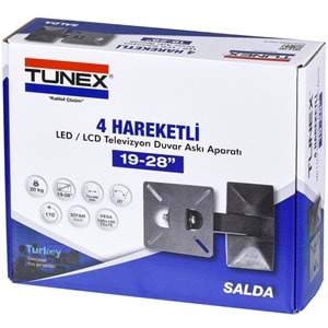 TUNEX 22'' Lcd Tv Hareketli Duvar Askı Aparatı SALDA