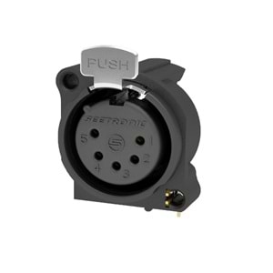 SEETRONIC 5 Kutuplu Ds XLR Şase Plastk Gövde SCBDF5-H