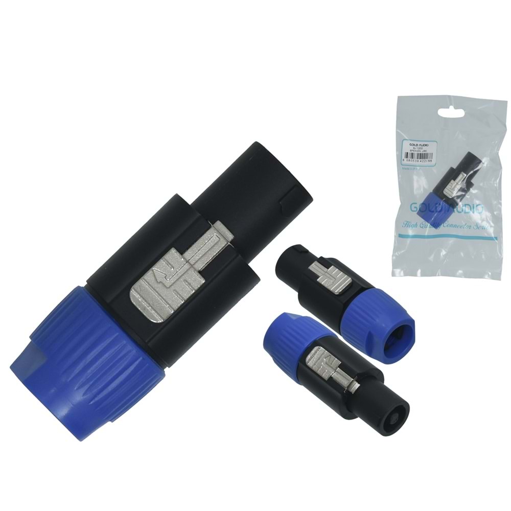 GOLD AUDİO 4 Pin Spekon Jak SJ-1202