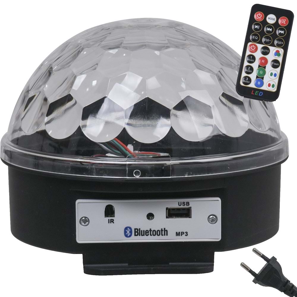SULED Usb+Bt Yarım Dünya Disco Topu SLD-93