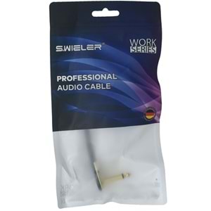 S.WIELER 15 Cm 6,3 Mm Erkek L Tip 6,3 Mm Erkek L Tip Hazır Kablo SMML-0.15M