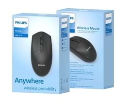 PHILIPS Kablosuz Mouse 1200 DPI Sessiz Tıklama SPK-7337