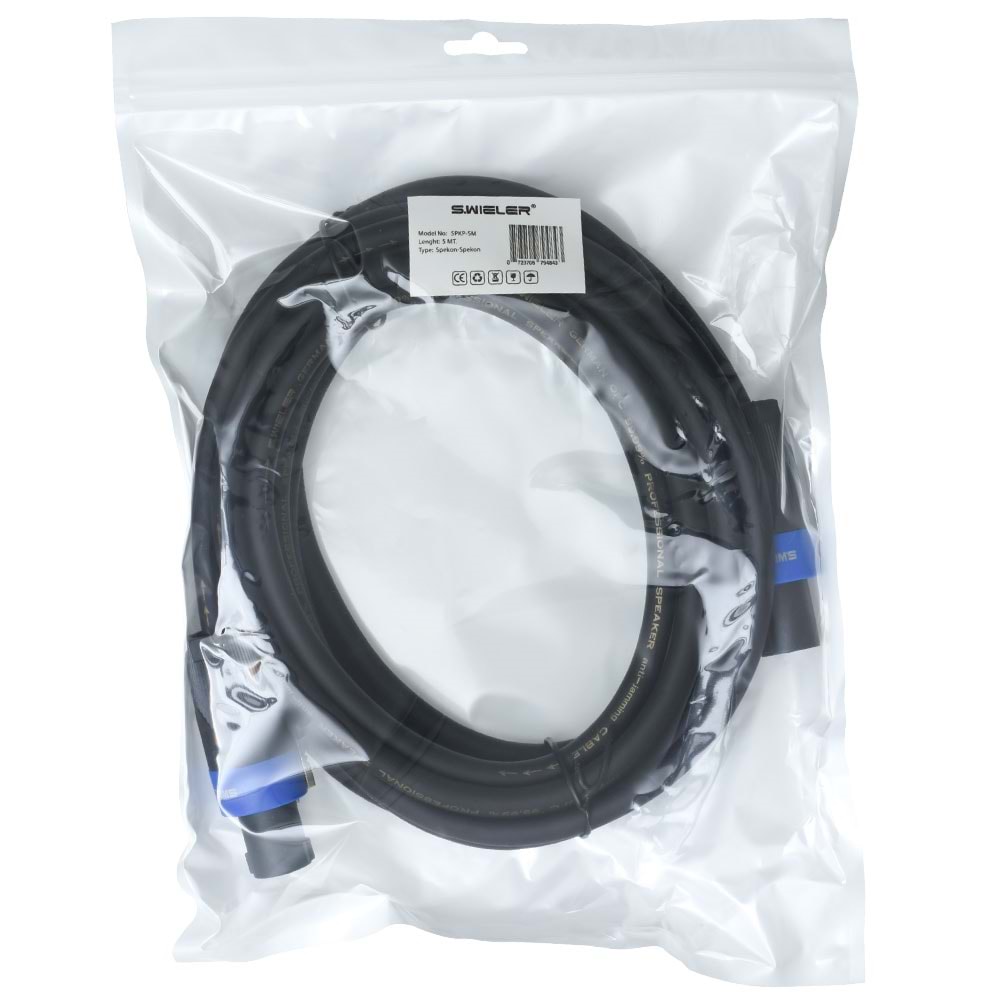 S.WIELER 5 Metre Hazır Spekon Spekon Kablo SPKP-5M