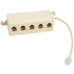 UPTECH 1 ERKek-5 Dişi Telefon Çoğaltıcı TA-110