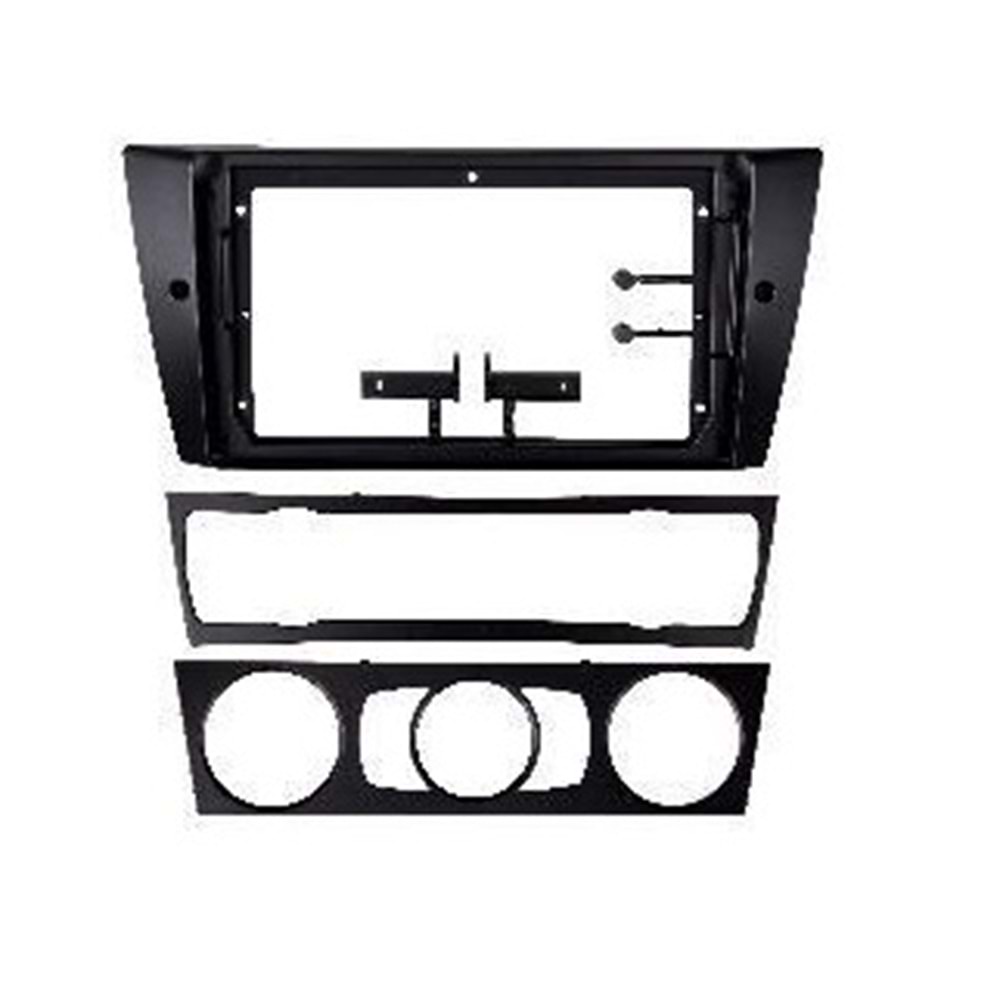 FOR-X 9 inc BMW E90-91-92 2004-2012 Siyah Çerçeve (Canbus Var) TAC-008