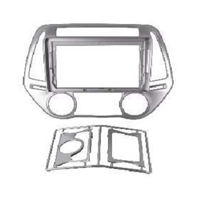 FOR-X 9 inc Hyundai I20 Analog-Digital Climate 2008-2012 Gümüş Çerçeve (Canbus Yok) TAC-067