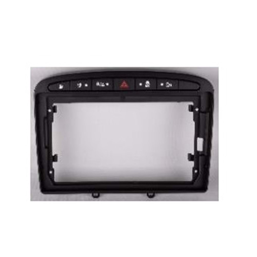 FOR-X 9 inc Peugeot 308 2008+ Siyah (Canbus Var) Çerçeve TAC-155