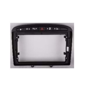 FOR-X 9 inc Peugeot 308 2008+ Siyah (Canbus Var) Çerçeve TAC-155