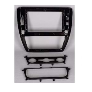 FOR-X 10.1 inc VW Jetta 2012+ Piano Black Çerçeve (Canbus Var) TAC-202
