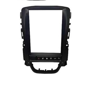 FOR-X 9,7 inc Opel Astra J 2010-2014 Dörtlü Düğmesi Dahil Siyah Çerçeve (Canbus Var) TAC-341
