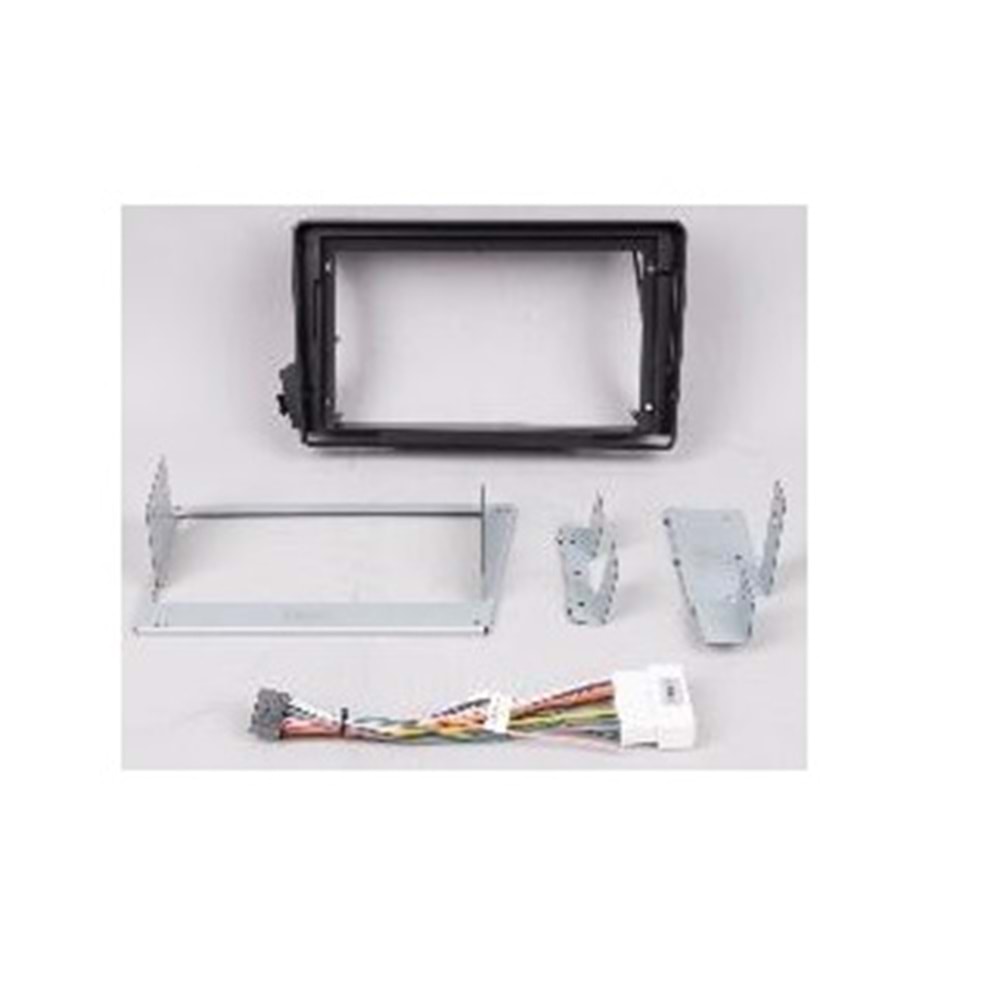 FOR-X 9 inc Ssangyong Actyon - Kyron 2005-2011 Siyah (Canbus Yok) Çerçeve TAC-375