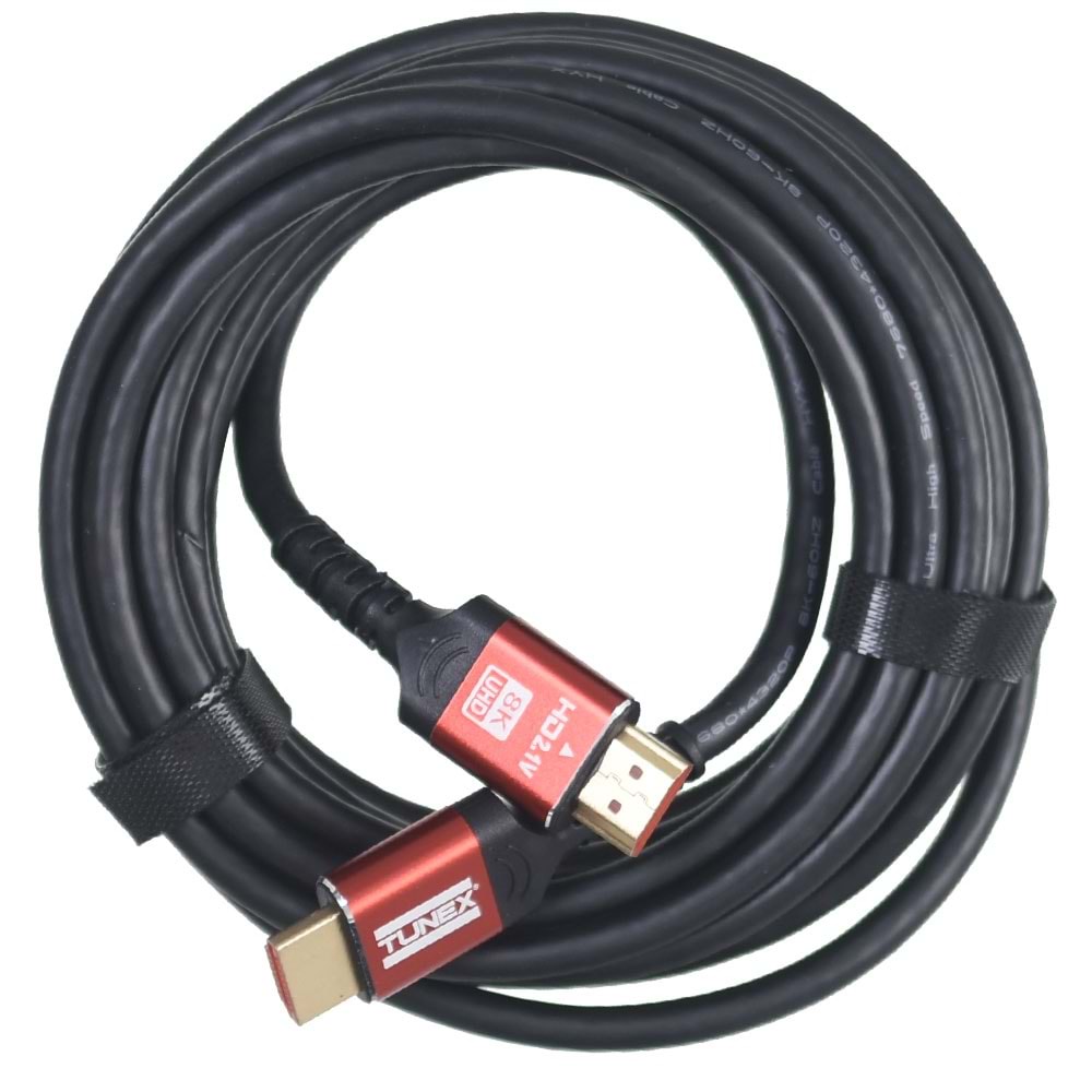 TUNEX 5 Mt 8K Profesyonel HDMI Kablo THD-500 8K