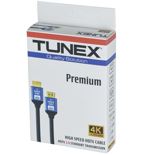 TUNEX 5 Mt 4K Profesyonel HDMI Kablo THD-5 4K