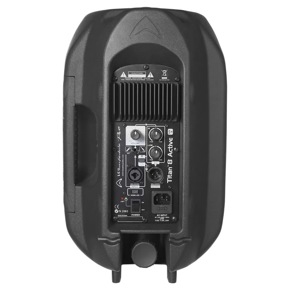 WHARFEDALE Titan 8'' 360w Siyah Aktif Kabin Hoparlör TITAN 8A MKII
