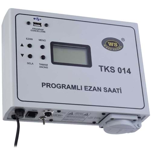 ÖZMETA Duvar Tipi Programlı Ezan Saati TKS-014