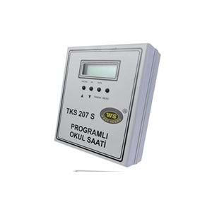 WEST SOUND Usb Li Duvar Tipi Okul Zil Saati TKS-207-S USB