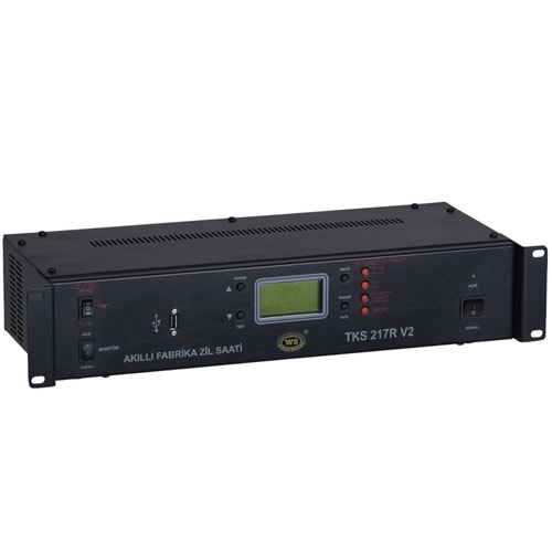 WEST SOUND Akıllı Rack Tipi Fabrika Zil Saati TKS-217 R V2