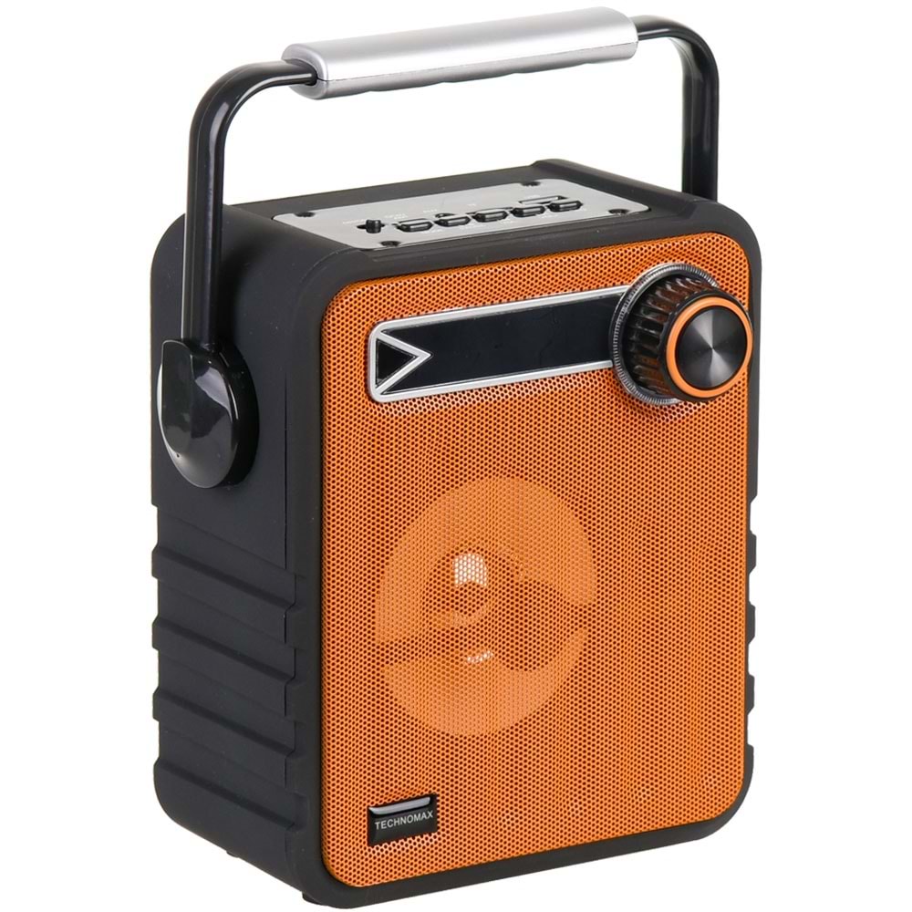 TECHNOMAX Bluetooth ve USB Girişli Müzik Kutusu TM-2033