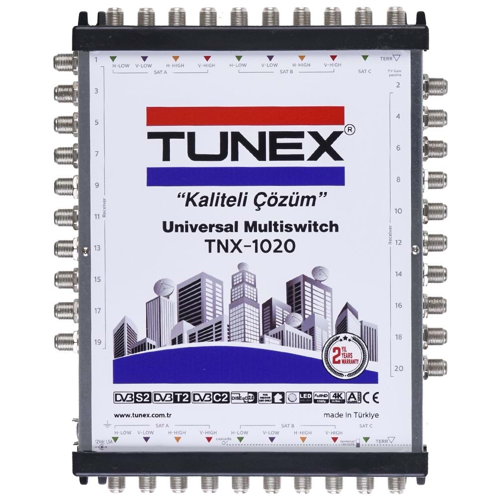 TUNEX 10-20 Multiswich (Santral) TNX-1020 P