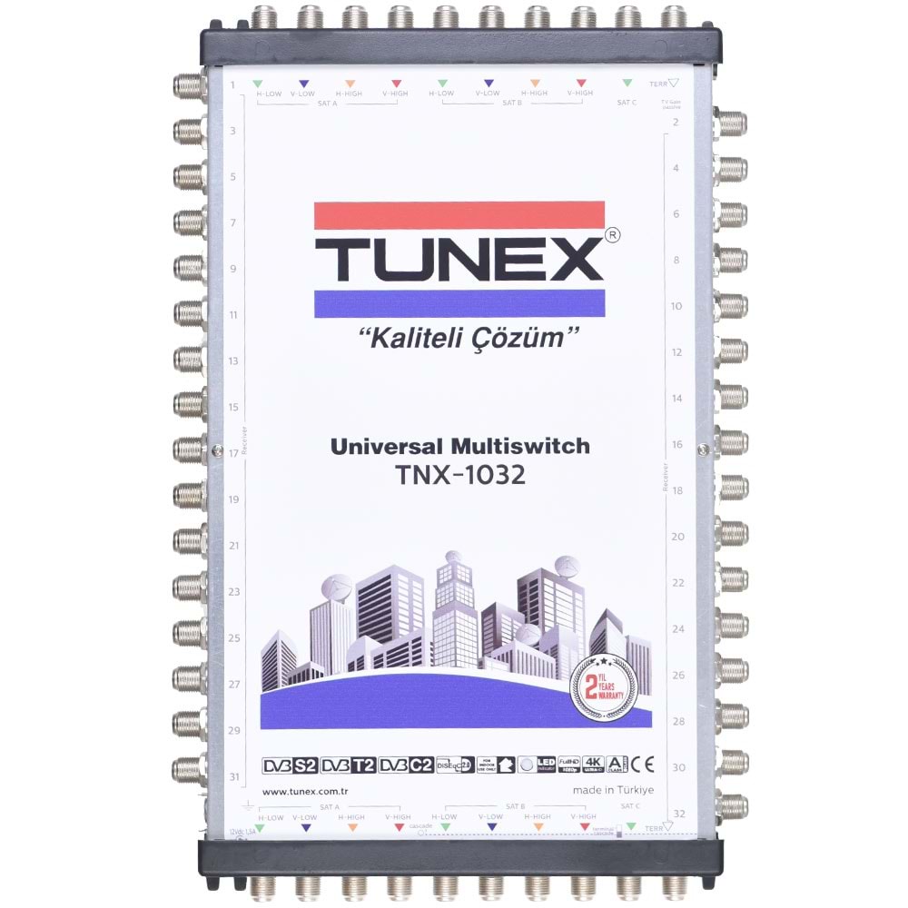 TUNEX 10-32 Multiswich (Santral) TNX-1032 P
