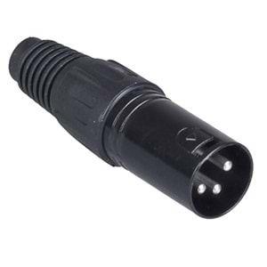 TUNEX Black Metal Xlr Canon ERKek Jak TNX-4813 BK