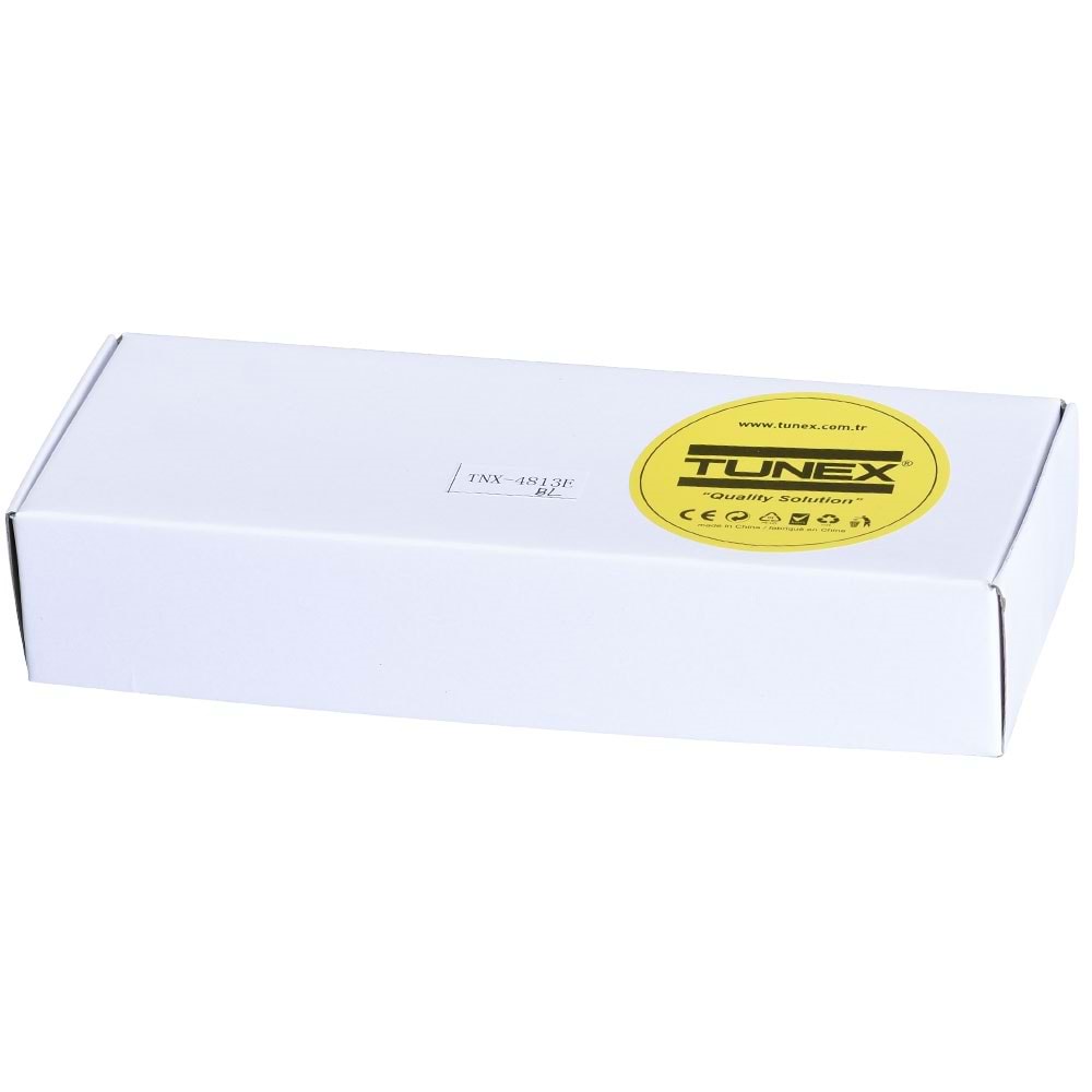 TUNEX Blue Metal Xlr Canon Erkek Jak TNX-4813 BL