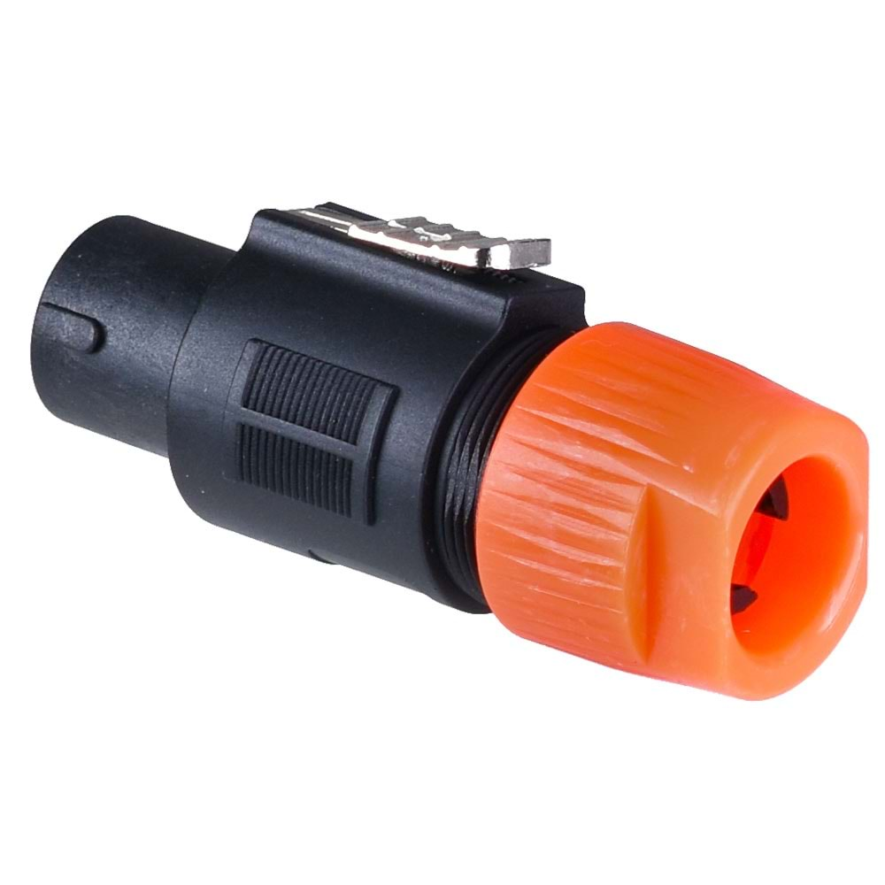 TUNEX Orange 4 Pin Kısa Spekon Jak TNX-4816 OR