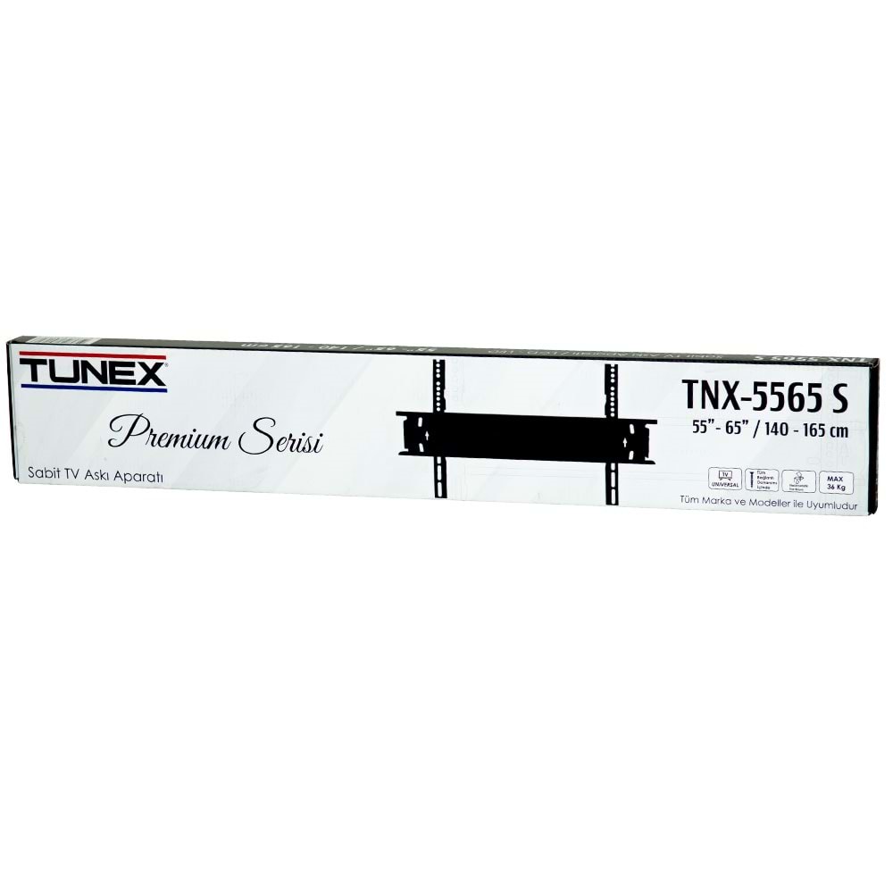 TUNEX 55-65'' Lcd Tv Sabit Duvar Askı Aparatı TNX-5565 S
