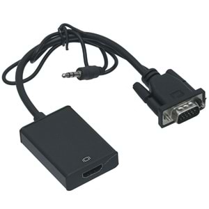 TUNEX VGA To HDMI Çevirici Adaptör TNX-69