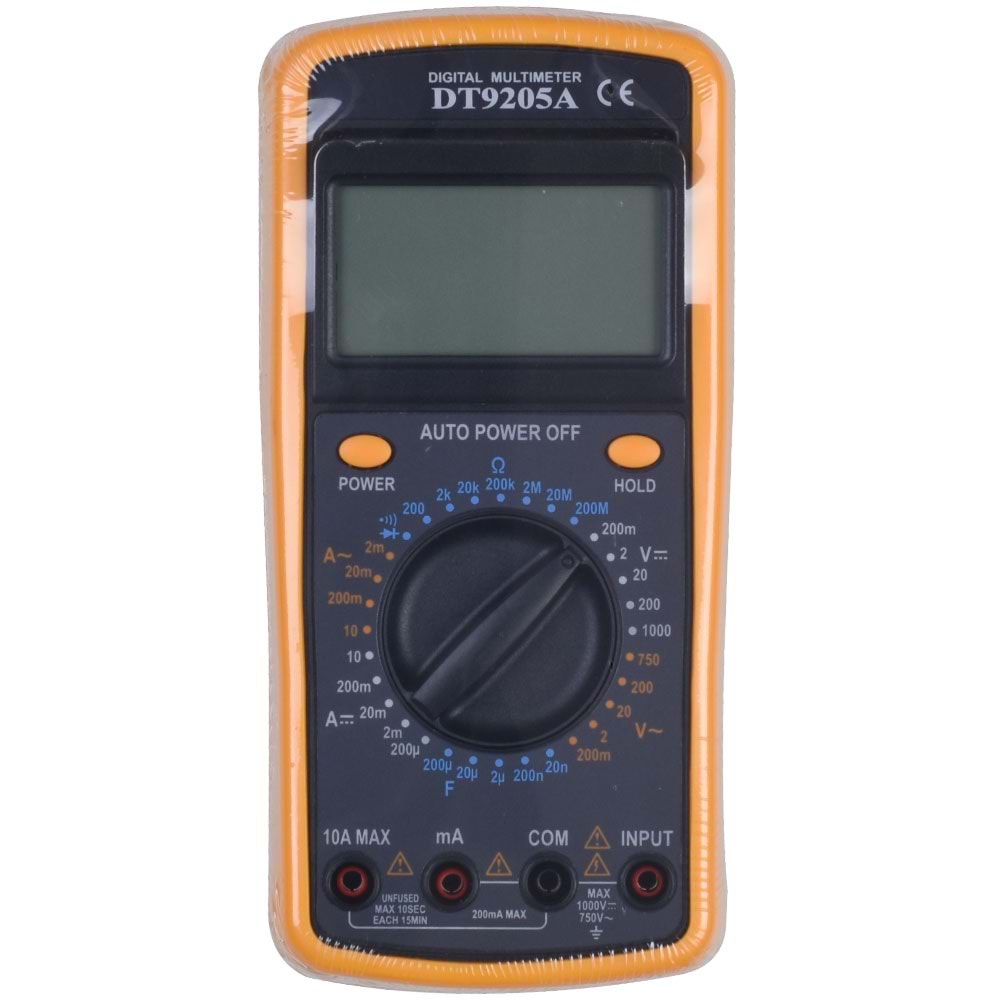 TUNEX Dijital Ölçü Aleti (Multimetre) TNX-9205